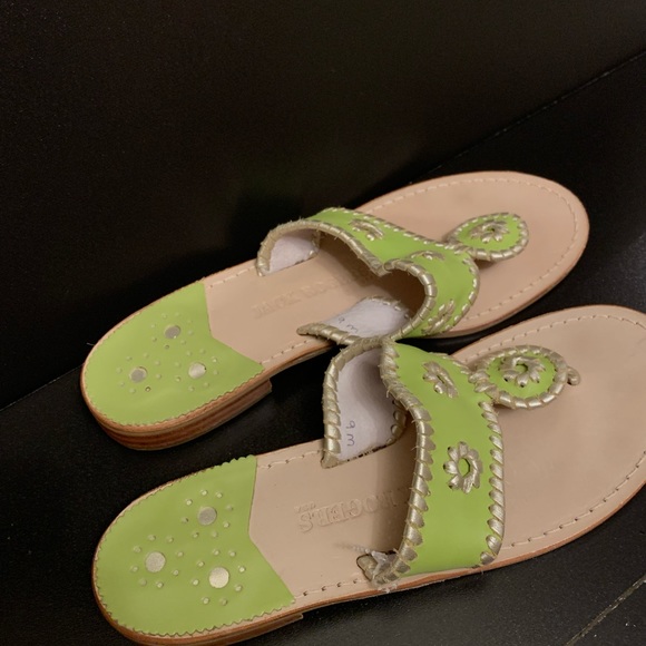 Jack Rogers Green sandals - Picture 2 of 3